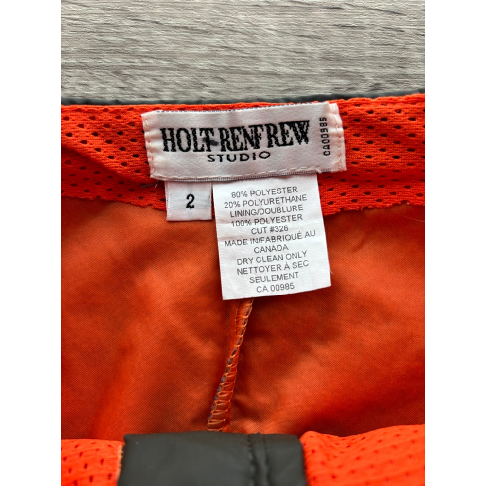 Holt Renfrew Studio Green Convertible Maxi Skirt Size 2 - Picture 6 of 9